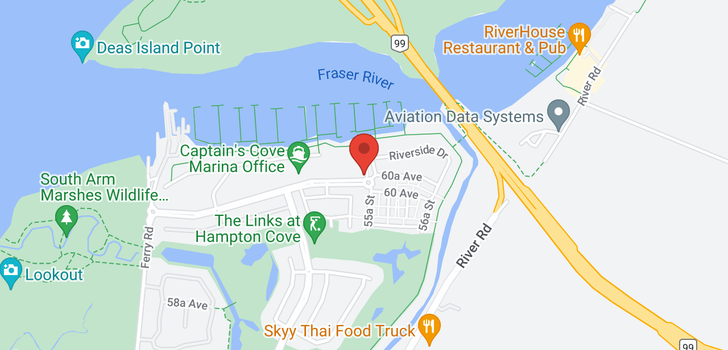 map of 120 5551 ADMIRAL WAY